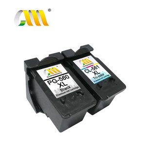 for canon printer <b>ink</b> cartridge pixma TS5351 TS5350 TS7451 TS5352 TS7450 TS5353 PG-560XL CL-561XL Compatible canon <b>ink</b> cartridge - Product Image 2