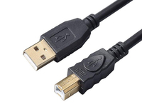 Kabel Printer USB panjang, kabel Printer USB 2.0 tipe a Male ke tipe B Male, kabel kecepatan tinggi 5M 10M 12M 15M 20M 25M 30M