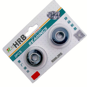 Rodamientos Hrb 6000-2rs Sellados para Bicicleta, Piezas de Eje Delantero y Trasero - Product Image 1
