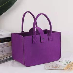 Sacs à provisions en gros personnalisation sacs à main bon marché feutre décontracté femmes shopping sacs à main. Z0901 - Product Image 2