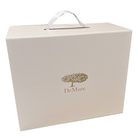 Boîte cadeau rigide personnalisée de luxe, grande, écologique, biodégradable, recyclable, avec laminage mat, noir mat, fermeture magnétique, pliable