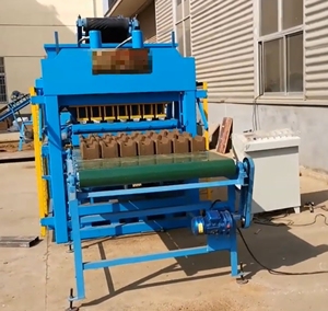 High Efficiency QT7-10 Clay Brick And Paving <strong>Block</strong> Making Machine Hollow <strong>Block</strong> With Engine Core Component For Sale - Product Image 3