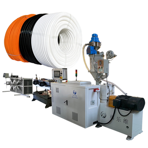Tuyau de protection électrique flexible ondulé en PP PE PA <span class=keywords><strong>PVC</strong></span>, petit diamètre 20 mm, pour câbles, ligne de production de tuyaux en plastique - Product Image 1