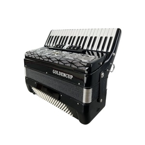 Seasound OEM 41-Key <span class=keywords><strong>120</strong></span>-<span class=keywords><strong>Bass</strong></span> nút màu <span class=keywords><strong>accordion</strong></span> 7 + 2 đăng ký màu đen Celluloid Gỗ đàn piano bàn phím cụ âm nguyên - Product Image 5