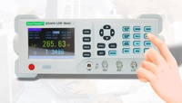 Medidor LCR digital de escritorio 100 ~ 100KHz Rango Probador electrónico Instrumento para mediciones precisas