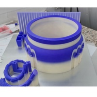 Chine usine haute précision bijoux imprimante 3D violet cire blanc cire bijoux pour WaxJet 400/410