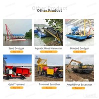 Promotion : Drague à godets pour l'extraction de sable de rivière et l'exploitation minière, grande capacité, directement de l'usine