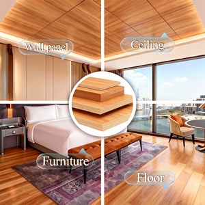 Sous-couche imperméable, écologique et anti-moisissure pour parquet en bois d'ingénierie pour les salles à manger des hôtels, fabriqué en eucalyptus/teck - Product Image 5