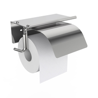 Wisekleen Distributeur de papier en acier inoxydable #304 Jumbo Roll Porte-papier hygiénique Distributeur de serviettes mural en acier inoxydable