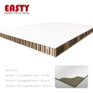 Honeycomb <b>Paper</b> Board Factory Direct Sales Buckle Waterproof Kraft <b>Paper</b> Corner Board <b>Packing</b> Mounting Printing - Product Image 2