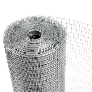 10m 1"x1" Hot Dipped Galvanised Welded Wire Mesh For Chicken Rabbit Garden Fence