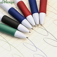 Stylo à bille multicolore 4 en 1 personnalisé avec logo, stylo à bille en plastique à clic, 4 couleurs