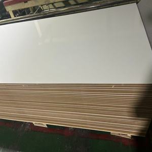 لوح <span class=keywords><strong>MDF</strong></span> أبيض عالي اللمعان مقاس 4×9 18 مم، لوح متوسط الكثافة مقاوم للخدش لباب خزانة الملابس - Product Image 6