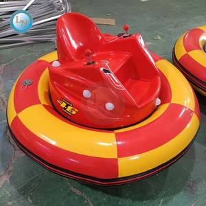 Voitures tamponneuses UFO gonflables commerciales pour enfants | Rotation à 360 °, LED et musique | Balade d'amusement intérieure/extérieure alimentée par batterie - Product Image 1