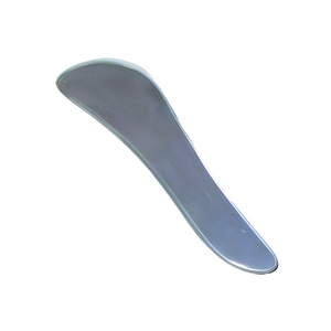 Grattoir Gua Sha en acier inoxydable de petite taille en forme de S, outil de massage facial pour les soins de la peau - Product Image 6