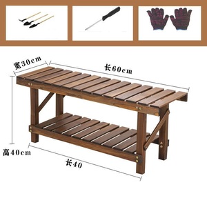 Étagère à fleurs en <span class=keywords><strong>bois</strong></span> DIY, étagère à plusieurs niveaux pour salon, balcon, patio, étagère pour plantes succulentes d'intérieur - Product Image 6