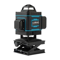 Nouveau niveau laser rotatif 4D 360° à faisceau vert 16 lignes avec trépied – Niveau laser de haute qualité, vente chaude