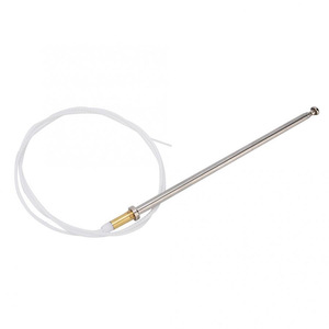 Antenne radio pour voiture Mercedes-Benz 1408270001 en acier inoxydable 75 ohms argentée - Product Image 3