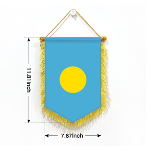 Mini 20x30cm Pennant Car Flags Palau Wall Decor Display Accessories <b>Small</b> <b>Ornaments</b> for Hanging - Product Image 4