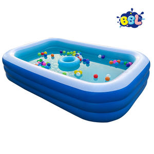 आउटडोर बड़े आयताकार <span class=keywords><strong>inflatable</strong></span> स्विमिंग पूल घर का उपयोग वयस्क pvc पूल 3 मीटर बच्चों के महासागर बॉल वाटर प्ले पूल पूल पूल - Product Image 1