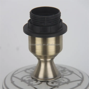 <span class=keywords><strong>LJ004</strong></span>โต๊ะเซรามิคตกแต่งบ้านดีไซน์ใหม่พร้อมโคมไฟ - Product Image 4