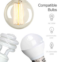 Interrupteur rotatif intelligent Zigbee Mose standard UE pour variateur de lumière LED avec contrôle vocal et fonction de minuterie