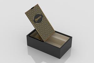 Luxe fait à la main personnalisé sérigraphie ou Laser Logo parfum emballage boîte d'emballage cadeau boîte en bois boîte en bois - Product Image 4