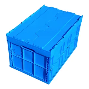 Big Plastic Nested And Stacked Storage Boxes And Bins