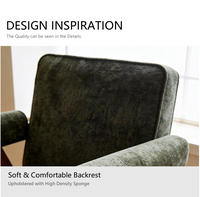 Promotion Exceptionnelle : Fauteuil Lounge Individuel Style Médiéval – Chaise de Loisirs Rétro Designer pour Salon et Maison
