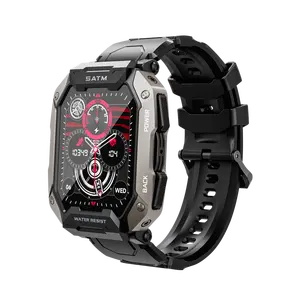 畅销产品2024 C20 Plus时尚奢华智能手表健身跟踪器智能手表男女连接