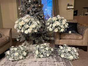 Flores Artificiales de Baby Breath al por Mayor, Decoración para Centros de Mesa de Boda - Product Image 5