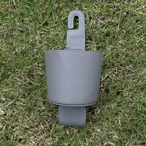 Portavasos multifuncional de cuero Pu para coche, gancho portátil para coche, gancho trasero para asiento de coche con soporte para teléfono, gancho de carga fuerte - Product Image 4