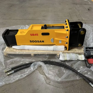 Pour Soosan SB45 disjoncteur hydraulique de Type boîte nouveau modèle de Silence de condition avec le moteur de noyau et les composants de moteur - Product Image 1