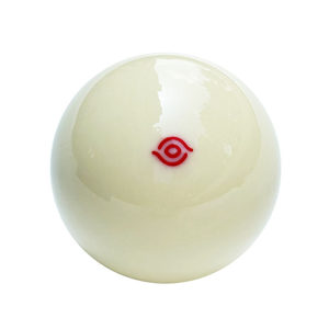 Bola de billar de punto rojo, bola de cristal, bola de punto azul, bola grande, bola blanca de billar de nueve bolas, bola de entrenamiento de ojo azul - Product Image 2