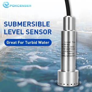 Capteur de niveau d'eau submersible pour <span class=keywords><strong>piscine</strong></span> et eaux usées Pokcenser OEM PWP415 RS485 Modbus 0-5V IP68 en acier inoxydable 316L haute précision - Product Image 2