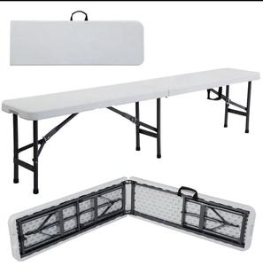 Mesa plegable <span class=keywords><strong>de</strong></span> plástico portátil para Parque y descanso <span class=keywords><strong>de</strong></span> eventos <span class=keywords><strong>Mesas</strong></span> y sillas <span class=keywords><strong>plegables</strong></span> exteriores <span class=keywords><strong>de</strong></span> gimnasio portátiles <span class=keywords><strong>baratas</strong></span> - Product Image 4