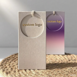 Sản Phẩm Tùy Chỉnh Kinh Doanh Trung Tâm Mua Sắm Giấy Treo Thẻ Giá Quần Áo Thành phần Danh Sách Thẻ Thân Thiện Với Môi Thời Trang Xây Dựng Thương Hiệu - Product Image 5