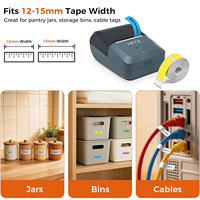 Imprimante thermique de poche mini portable fournie par l'usine, imprimante de reçus mobile sans fil ESC/POS, imprimante d'étiquettes couleur, impression pratique