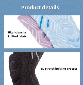 <span class=keywords><strong>Genouillère</strong></span> de compression élastique, attelle articulaire, protection du <span class=keywords><strong>ménisque</strong></span>, pour fitness et gym, hommes et femmes, vente en gros, OEM, logo personnalisé - Product Image 2