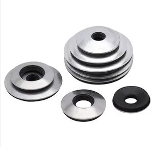 <span class=keywords><strong>Rondelle</strong></span> noire standard DIN <span class=keywords><strong>avec</strong></span> finition lisse, étanchéité imperméable pour diverses applications - Product Image 2