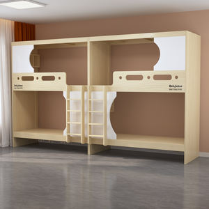 Двухъярусная кровать для взрослых, двухъярусная кровать для взрослых в общежитии или школе - Product Image 2