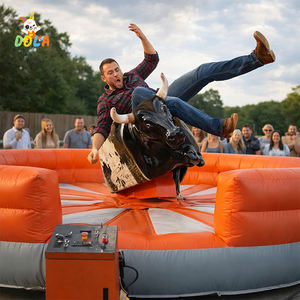 Toro Mecánico Inflable en Oferta, Juego Deportivo Inflable, Toro Mecánico Comercial para Montar - Product Image 1