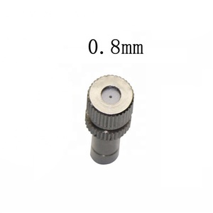 6mm áp suất thấp tốt Fogger phun sương khử trùng làm mát hệ thống làm ẩm 0.1 ~ 0.8mm lỗ phun phun vòi phun - Product Image 3