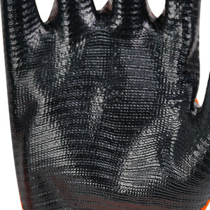 Guantes recubiertos de nitrilo de alta calidad gris azul guantes de trabajo de mono de grasa grande 13g nitrilo - Product Image 3