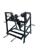 Appareil de musculation à charge libre pour la musculation des bras et des lombaires, machine à pullover assis
