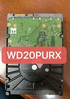Generalüberholte WD20PURX 2TB Purple Überwachungs-Festplatte 3,5 Zoll SATA 6Gb/s 64MB CMR Festplatte für CCTV DVR NVR Sicherheitskamerasystem