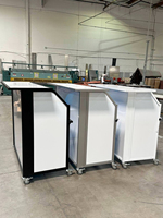 Nouvelle conception de bar mobile d'extérieur, table de bar à cocktails, comptoir pour fête