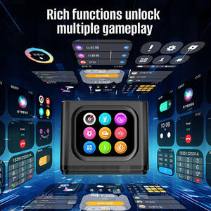 High-tech <strong>Cube</strong> Speaker, Pixelated Screen Alarm Clock, Portable Outdoor High-quality Wireless Speaker, Birthday Gift. - Product Image 5