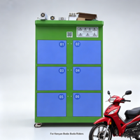 Gabinete de Intercambio de Baterías ESINO Personalizable de Alta Calidad con Carga Rápida PD para Bicicletas Eléctricas