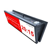 Pantalla de Video de Doble Tira OEM para Pasillos, Hospitales, Salas Inteligentes y Centros Comerciales, Libre de RoHS, Certificación ISO 9001